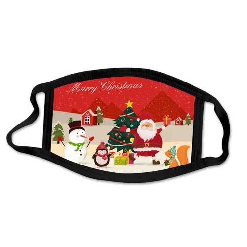 

1 Pack Anti-Dust Mouth Mask Merry Christmas Fashion Protective Face Masks