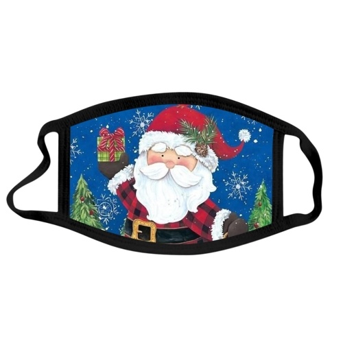 Christmas Mask for Kids Christmas Printed Face Masks
