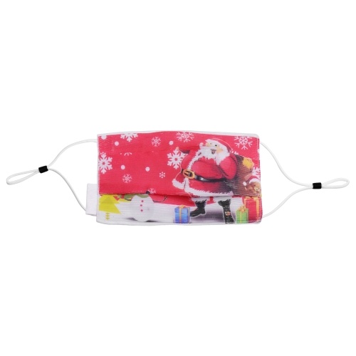

Christmas Rave Mask 7 Colors LED Light Up Face Mask