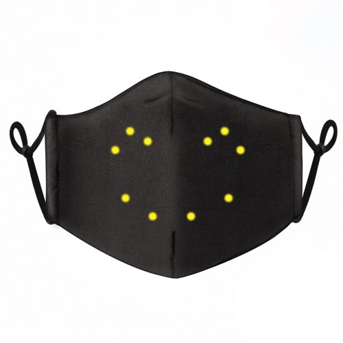 

Voice-activated Luminous Mask