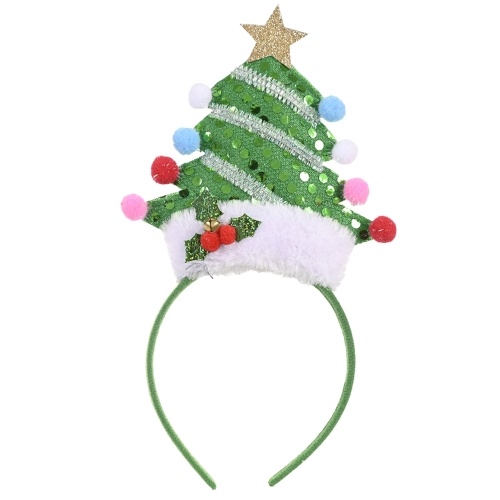 

Christmas Headbands Xmas H-ead Band Wear Hats