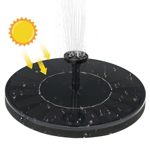 Pompa dell'acqua della fontana ad energia solare 800mAh