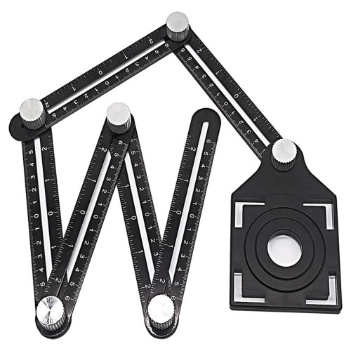 

Multi-functional 6-fold Tile Positioning Hole Opener