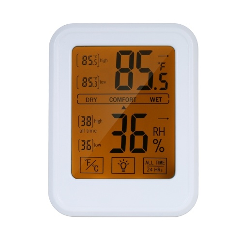 High Precision Magnetic Thermometer Hygrometer Digital Thermo-Hygrometer