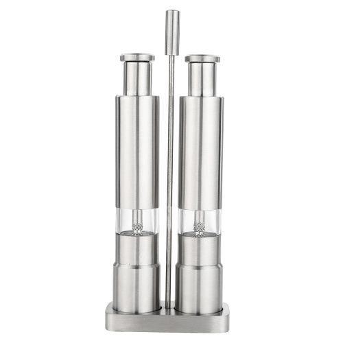 

Manual Burnisher Stainless Steel Push Type Pepper Grinder Suit