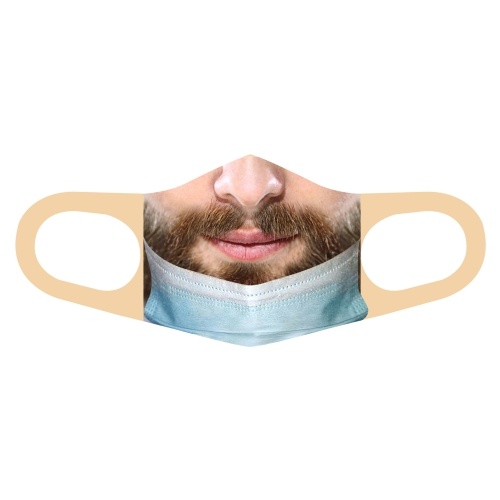 

Funny Expression Printed Face Cover Reusable Cotton Mouth Cover