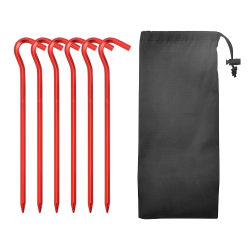 

6PCS Practical 7-Shaped Tent Stakes Kit