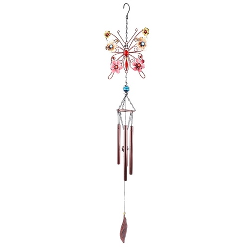 

European Style Metal Butterfly Wind-Bell