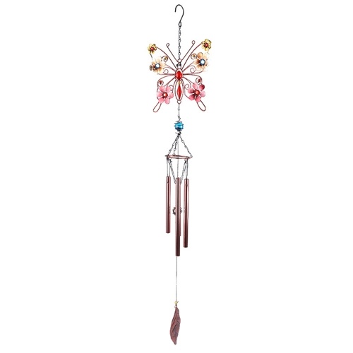 European Style Metal Butterfly Wind-Bell