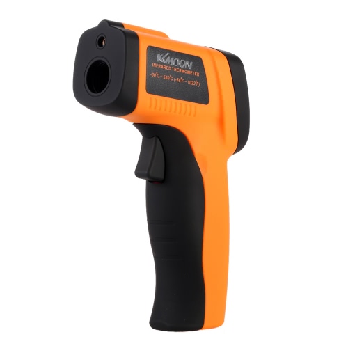 

KKmoon GM550 Non-contact 12:1 Digital Infrared IR Thermometer Temperature Gun Tester Range -50~550°C (-58~1022°F)