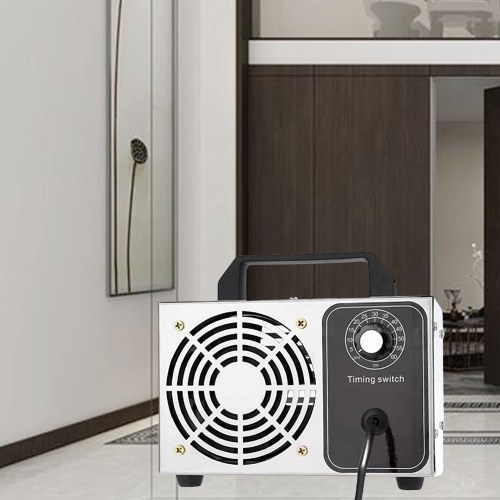 Ozone Generator 28g/h Ozone Machine O3 Air Purifier Air Deodorizer for Home Kitchen Office Car 