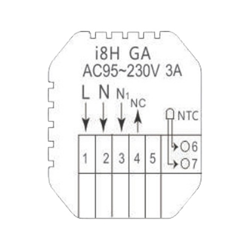 WIFI Smart Thermostat with LCD Display Smart Heating Radiator Thermostat 