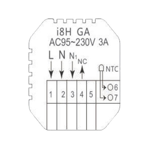 

WIFI Smart Thermostat with LCD Display Smart Heating Radiator Thermostat