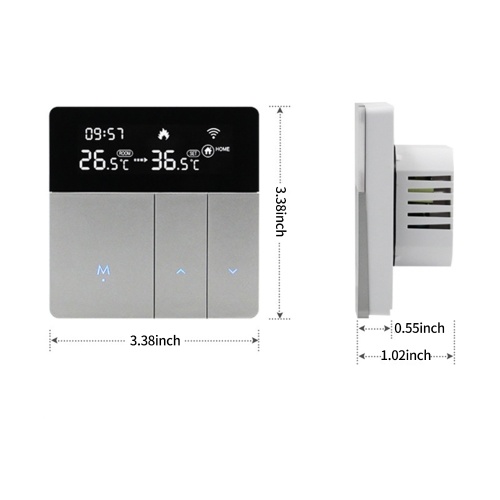 WIFI Smart Thermostat with LCD Display Smart Heating Radiator Thermostat 