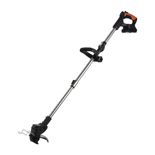 

Аккумуляторный триммер для травы Weed Wacker 21V Машина для удаления сорняков с ЖК-экраном Легкий регулируемый по высоте металлический режущий диск для сада и двора Кустарник Стрижка травы Обрезка газона