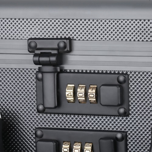 

iKayaa Double Sided Aluminum Hard Pistol Handgun Case