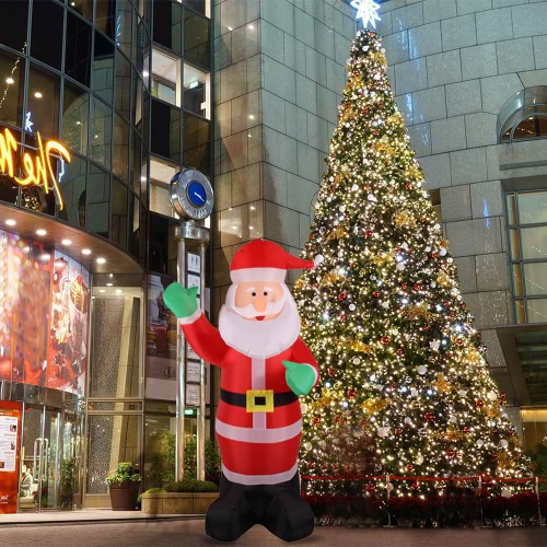 18M Inflatable Waving Hand Father Christmas Santa Claus Cute Xmas Decoration 59Ft Outdoor Statues huismerk kopen in de aanbieding 18M Inflatable Waving Hand Father Christmas Santa Claus Cute Xmas Decoration 59Ft Outdoor Statues huismerk kopen in de aanbieding
