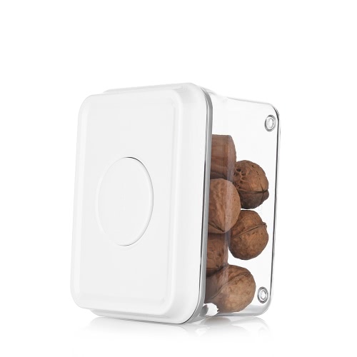 

ANKOU 0.7QT без BPA Многоцелевой контейнер для хранения пищевых продуктов One Touch Button Airtight Milk Powder Мука Сахарные орех