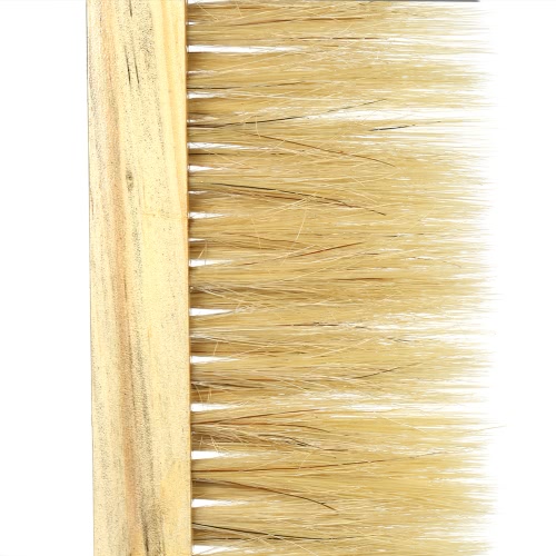 

Двойной ряд натуральной лошади для волос Bee Yellow Hive Brush Оборудование для пчеловодства для инструмента для пчеловодов