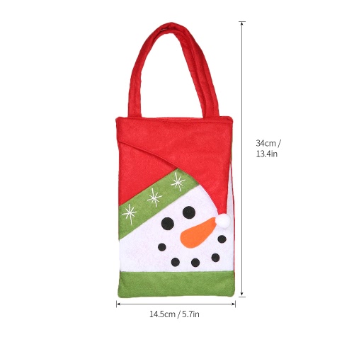 

5pcs/set Christmas Candy Bags Gift Wrap Pocekts Bags X'mas Decorations Ornaments--Reindeer