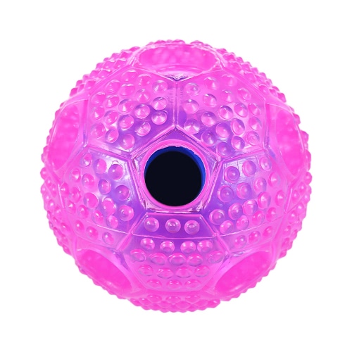 Giocattolo di gomma termoplastica non tossico Tratta palla palla bouncy per cani e gatti Interactive Educational Pet Toy