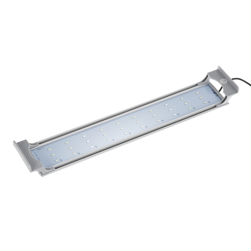 

Aquarium LED Lighting Fish Tank Light Hood with White & Blue LEDs 5730 Lamp Beads for 35/ 40/ 47inch Auaqrium