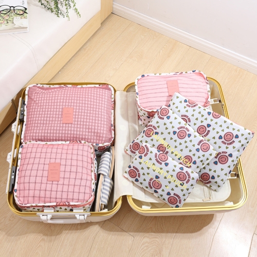 

Luggage Organizer 6PCS Water-resistant Bag for Cloth Underwear Wardrobe Suitcase Pouch Packing Package Sorting for Travel Business