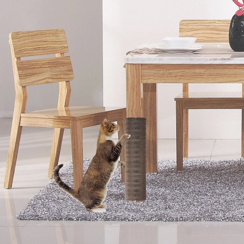 

Превосходная аккордеонная кошка Scratcher из гофрированного картона Реверсивная игрушка для кошек с 4шт. Шелковой лентой