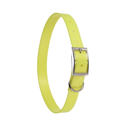 

SSC002TY TPU Dog Collar Adjustable Durable Waterproof Pet Dog Collar Strap Pure Color