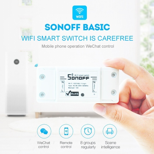 

Smart Home Wireless Switch Wifi Remote Control Multi Device Management 5PCS
