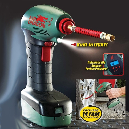 

Universal Portable Handheld Electric Auto Car Tire Inflator Pump Air Compressor