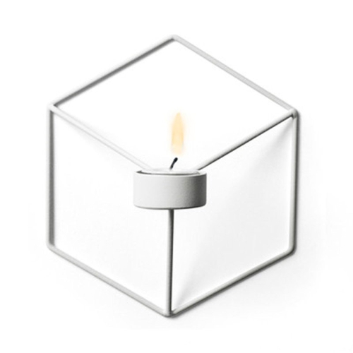 

Nordic Style 3D Geometric Candlestick Metal Wall Candle Holder Sconce Home Decor