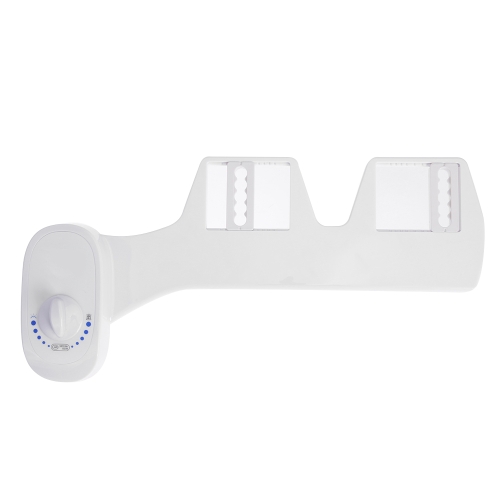 

Adjustable Bathroom Bidet Fresh Water Spray Non-Electric Mechanical Bidet Toilet Seat Nozzle Attachment