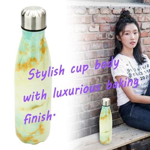

Fashionable Vacuum Cup Supreme Sports Vacuum Stainless Steel Bottle Wooden Cola Bottle