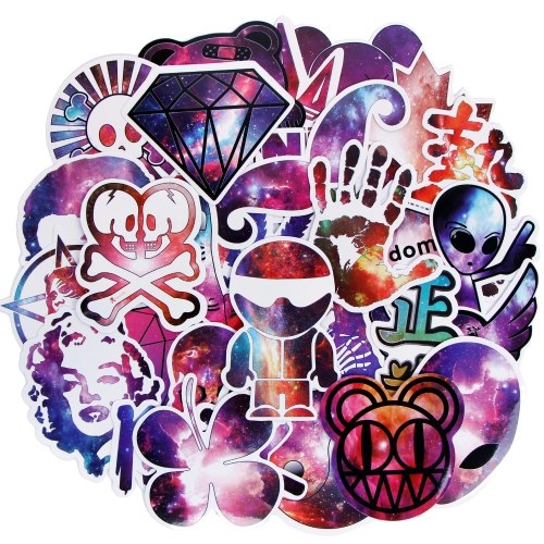 

50pcs Starry Harajuku Stickers