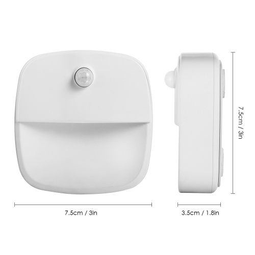 

2-Pack Warm White LED Motion Sensor Stick-On Night Light