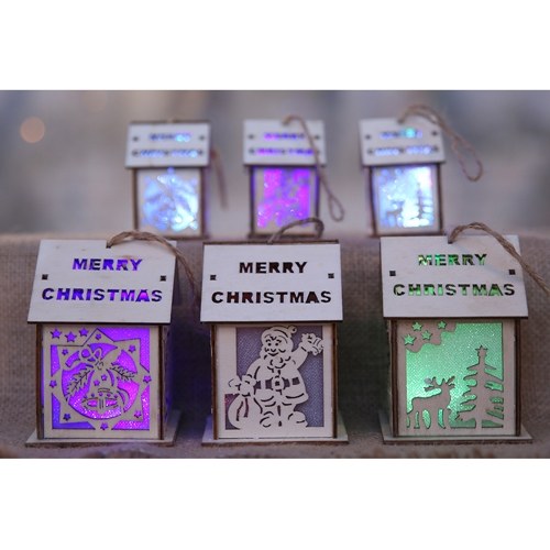 

Christmas Decorative LED Light Wooden House