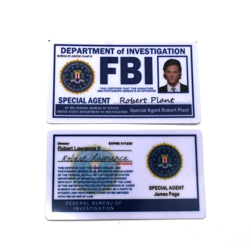 

FBI Cosplay Collection Police Card Holder
