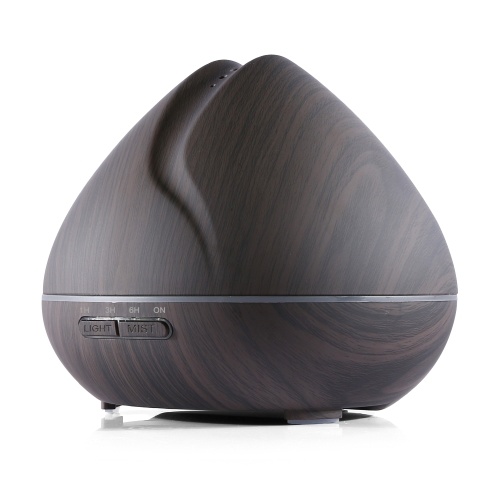 

Honey Peach Shape Aroma Essential Oil Diffuser Grain LED Light Office Bedroom Home Water Spray Humidifier