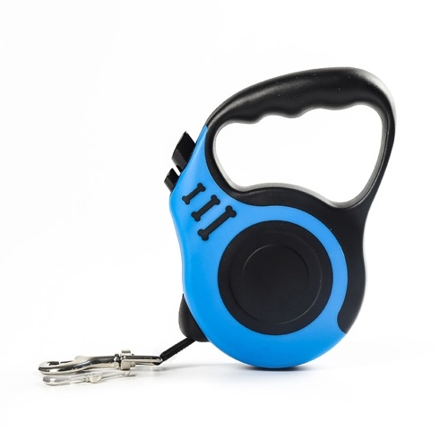 

Dog Automatic Retractable Leash Non Slip Grip Upgraded Lock System(5 Meters)