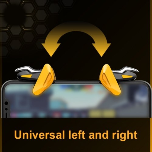 

Mobile Game Controller, Sensitive Shoot and Aim Button，Little Bee Auxiliary Button Fast Shooting Button Controller，Game Trigger Joystick Gamepad for PUBG/Knives Out/Rules of Survival, PUGB Helper for Android/iPhone