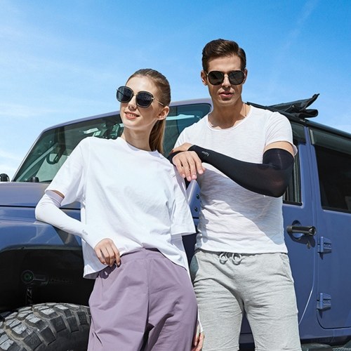 

Arm Sleeves Cooling UV Protection Sun Sleeves Long Arm Cover Warmers Women Men Arm Sleeves for Outdoor Sports Running Golf Cycling