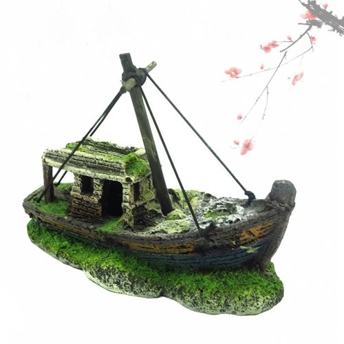 

Aquarium Shipwreck Ornament
