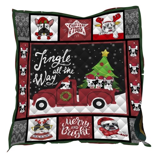 

2020 Christmas Textile Quilt 3D Digital Printed Air Conditioner Cotton Summer Cool Quilt