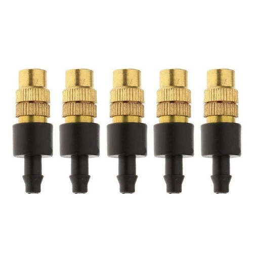 

25 pcs Adjustable Sprayer Brass Atomizing Nozzle, Drip Irrigation Sprinkler