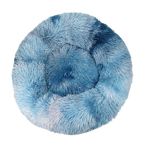 

Bedding Plush Faux Fur Round Pet Dog Bed (Pink,16'')