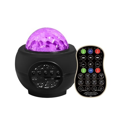 

Star Projector Night Light 32 Color Effect with BT Music Player