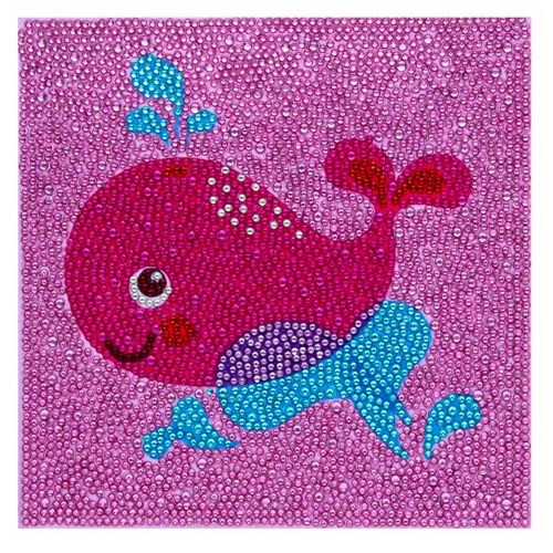 DIY 5D Diamond Painting Cute Tortoise Pattern 150x150mm Full Drill Diamond Embroidery Desktop Decor Children Gift