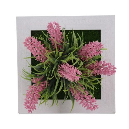 

6x6 Inch Artificial Flower Plant Photo Display Frame