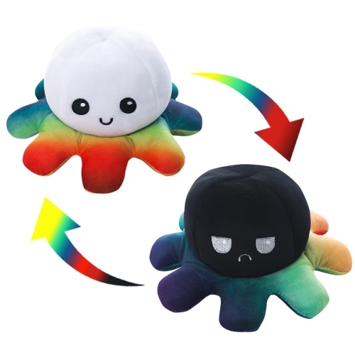 

Reversible Octopus Shaped Plush Toy